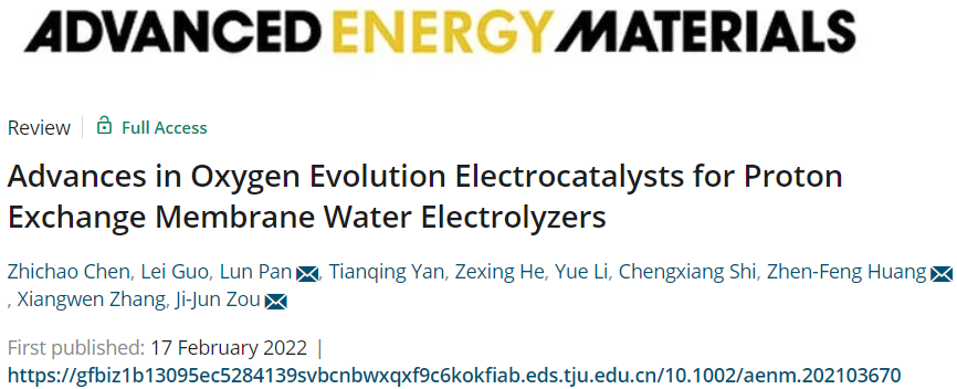 質(zhì)子交換膜水電解槽(PEMWE)析氧反應(yīng)機(jī)理