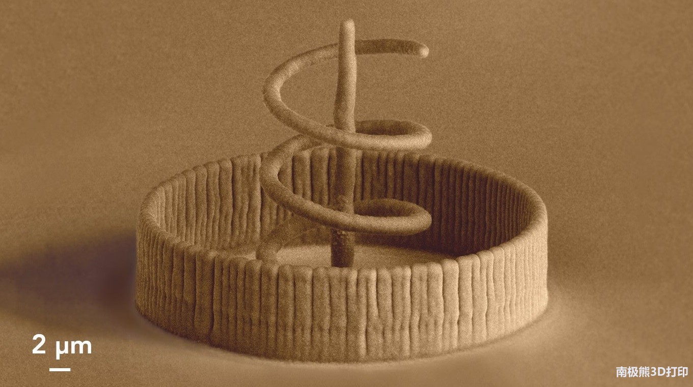 瑞士精密3D打印公司Cytosurge的納米級3D打印物